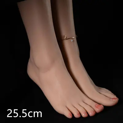 One Platinum Silicone Foot Model Display Painting Teaching Positionable 25.5cm • $125.84