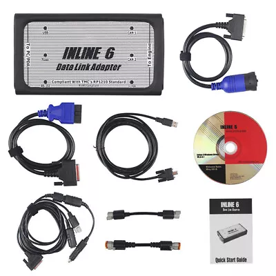 New Inline 6 Data Link Adapter Insite 3165033 Fits Komatsu Cummins Scanner Tool • $346.50