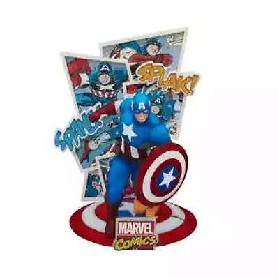 Marvel Comics 60th Anniversary Captain America DS-086 D-Stage Statue (Pre-Order) • $49.99