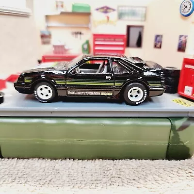 Diecast 1984 Ford Mustang SVO. CUSTOM. Loose. 1:64. Hotwheels. • $29.99