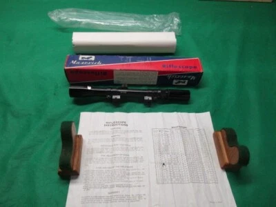 $39.95 • Buy Vintage Maverick Rifle Scope 3-7X20  In Box 7/8  With Scope Mount & Rings