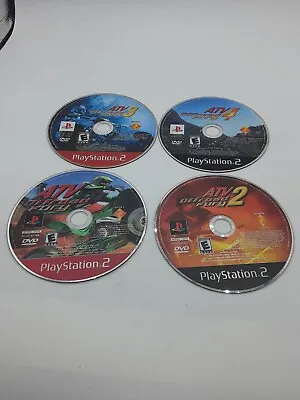 PS2 ATV OFFROAD FURY 1 - 4 SERIES  GAME LOT Tested Working Clean • $17.99