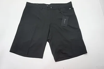 NEW J Lindeberg Golf M Somle Light Poly Shorts Mens Size 40 Black 589A 910655 • $44.95