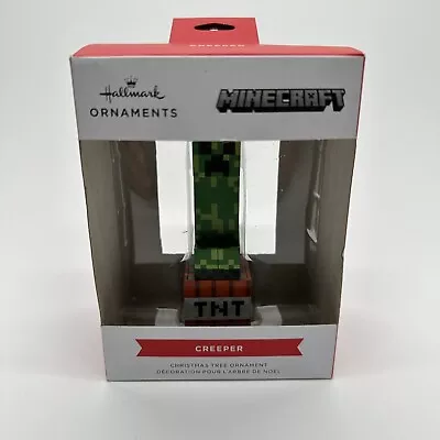 2023 Hallmark Ornament Tree Minecraft Green Creeper On TNT Video Game • $9.99