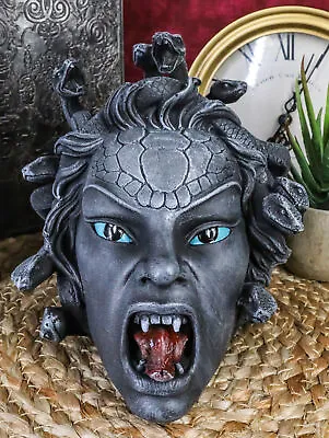 Ebros Gift The Head Of Medusa Collectible Figurine In Stone Finish 8 Inch Tall • $36.99