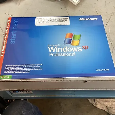 NEW Microsoft Windows XP Professional SP2 Version 2002 X08-48124 - DELL PC • $20