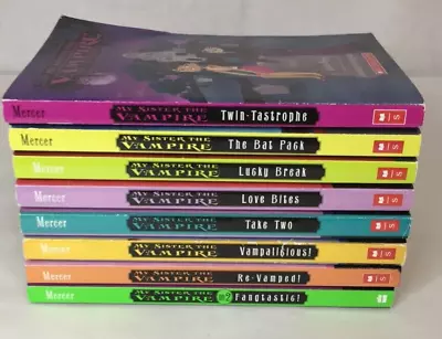 Lot Of 8 MY SISTER THE VAMPIRE Series Books By Sienna Mercer Scholastic RL 2.5 • $18.99