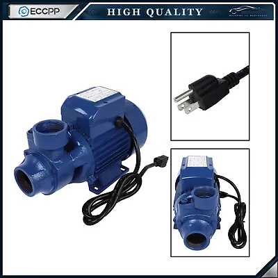 1hp Clear Water Pump Electric Centrifugal Clean Water Industrial Farm Pool Pond • $70.99