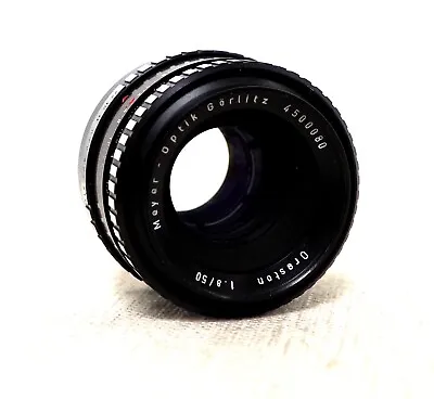 MEYER OPTIK GORLITZ ORESTON 50mm 1.8 Prime Lens For M42 Fit PARTS REPAIR • £37.49