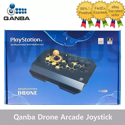 Qanba Drone Arcade Joystick For PS5 PS4 PS3 PC - Tracking • $190.05