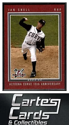 Ian Snell 2008 Grandstand Altoona Curve 10th Anniversary #14  Pirates • $1.95