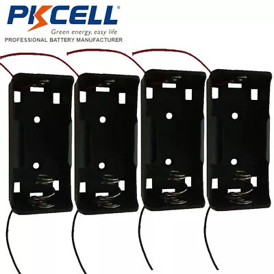 4pcs Size C Battery Holder Case UM2 E93 1.5V Box & Wire Leads Connector • $5.99