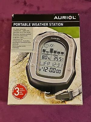 £7.99 • Buy Auriol Portable Weather Station Z29592 - For Camping, Hiking, Etc. - NEW