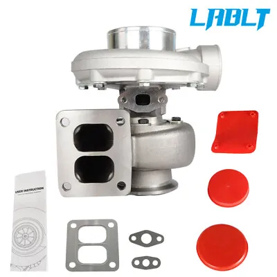LABLT TurboCharger SX-E S366 W/O Speed Sensor Port T4 .91 A/R Divided 177275 • $199.99