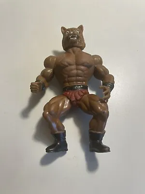 Rare Galaxy Warriors Wolf Man Anubi Heman Knock Off Action Figure 1985 MOTU KO • $26.99