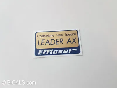 F. MOSER LEADER AX Decal Sticker For Frame - Silk Screen  • $6.90