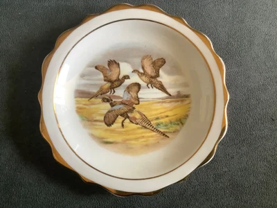 £2.80 • Buy Regency Bone China Pin Dish With Pheasants