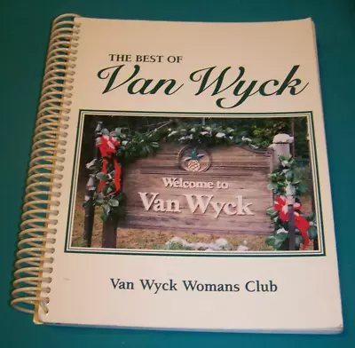 Van Wyck Woman's Club Cookbook South Carolina The Best Of Van Wyck • $12.99