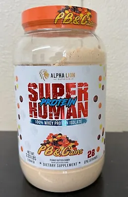 ALPHA LION SUPERHUMAN PROTEIN 100% Whey Protein Isolate 28 Servings • $35.99