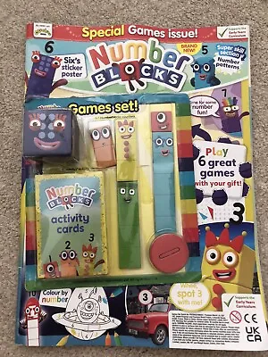 £15 • Buy Numberblocks Magazine Cbeebies Maths Special Games Issue 2 Blocks New