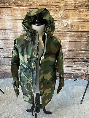 Genuine US GI Military Cold Weather Woodland Camouflage Gortex Jacket/Parka New • $169