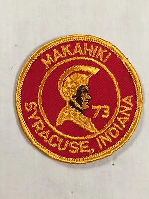 1973 Anthony Wayne Area Council Makahiki Syracuse Indiana BSA Activity Patch • $6.99