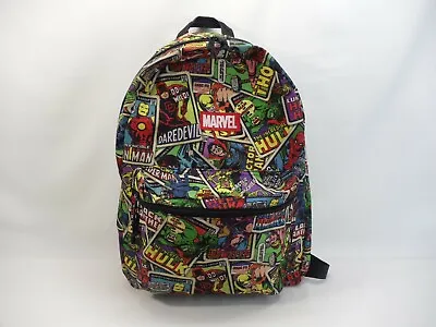Marvel Super Heroes Backpack - Hulk Daredevil Thor Ironman Black Panther • $30