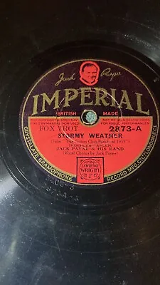 Rare 78rpm Record V+ JACK PAYNE : Stormy Weather  Imperial 2873-A/B • £2.95