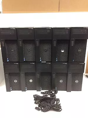 LOT OF 10 DELL PRECISION T1650 I5 3550 3.30GHz Computers With 4GB RAM/DVDRW/NOHD • $514.99