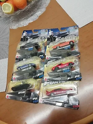 Mattel Fast Furious Lot ×6 1:55 Ford Plymouth Chevy  • £35