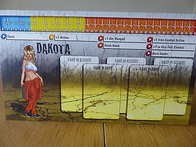 £4.99 • Buy Zombicide - Dakota - Character Dashboard Card (Card Only)