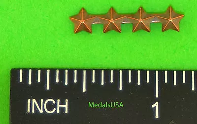 Bronze Star Attachment 4 On Campaign Battle Star 3/16  Ribbon Bar-Medal Device • $4.89