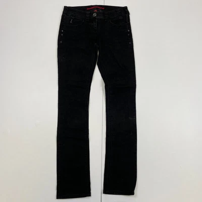 £9.88 • Buy River Island Skinny Jeans 8 Black Womens Denim Stretch Low Rise