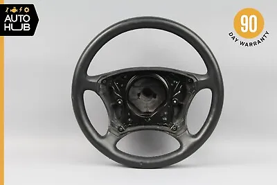 00-06 Mercedes W220 S430 S500 CL500 Driver Steering Wheel Black 2204600403 OEM  • $99.60