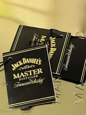 Jack Daniels Vintage Master Distiller Singapore English Decanter Bottle Tag • £14.46