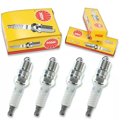 4pcs Mercruiser 888 From 4169597 14mm Hds. NGK Standard Spark Plugs Stern Vd • $23.10