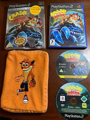 Ps2 Playstation 2 Bandicoot Crash Of Titans Monster Edition Discs Are Perfect • £50.99