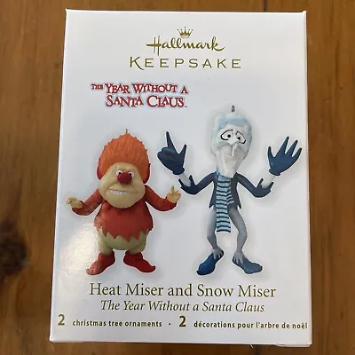 2012 Hallmark Heat Miser Snow Miser The Year Without A Santa Claus Ornament NEW • $105