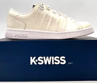 K.SWISS Lozan III TT Reptile Reversible Tongue Womens Court Trainers Shoes UK4.5 • £25