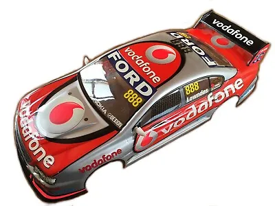 1:10 RC Clear Lexan Body Shell Ford Falcon BF With Vodafone Livery - Lowndes • £29.39