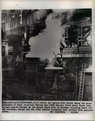 1959 Press Photo Steel Mill • $19.99