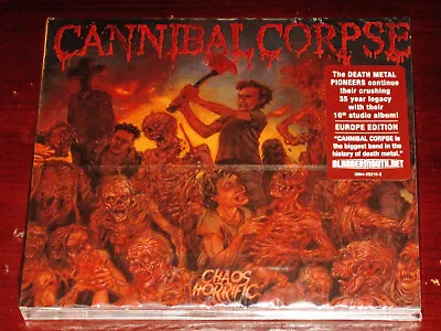 $21.95 • Buy Cannibal Corpse: Chaos Horrific - Europe Edition CD 2023 Metal Blade Digipak NEW