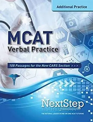 $9.60 • Buy MCAT Verbal Practice: 108 Passages For The New CARS Section (More MCAT Pract...
