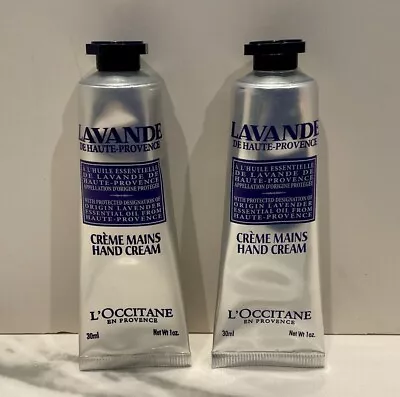 L'Occitane Lavender Essential Oil HAND CREAM 30ML X 2 NEW • $27.99