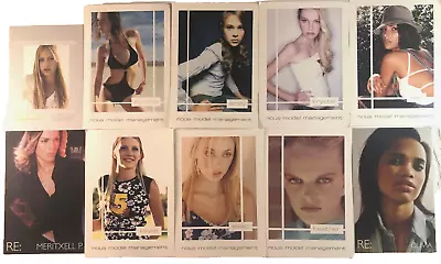 Model Agency Comp Cards -1990's Lot Of 20- Fashion Women-Nous Next-Lot#7 • $45.95