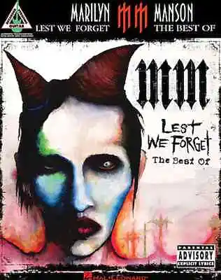 Marilyn Manson - Lest We Forget: The Best Of • $22.99