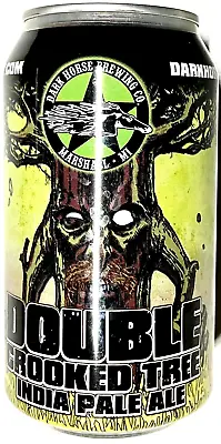 Dark Horse Double Crooked Tree IPA Empty 12oz Beer Can Marshall Michigan BotOpen • $0.99
