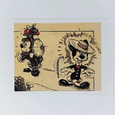 Mickey Mouse Minnie Mouse Postcard Art Of Disney Collection The Nifty Nineties • £4.83