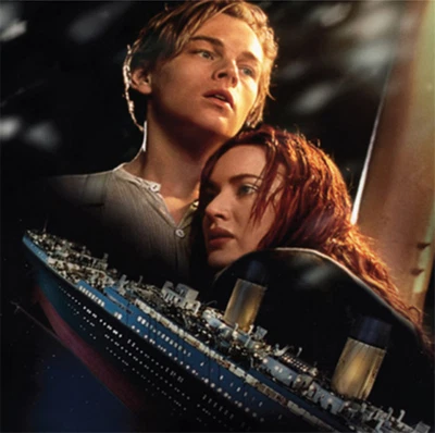 $15.83 • Buy 50X70CM Full Drill 5D Diamond Painting Titanic Lovers Love Home Furnishing Decor
