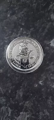 2oz Silver Coin - White Lion Of Mortimer 2020  - Queens Beasts • £45